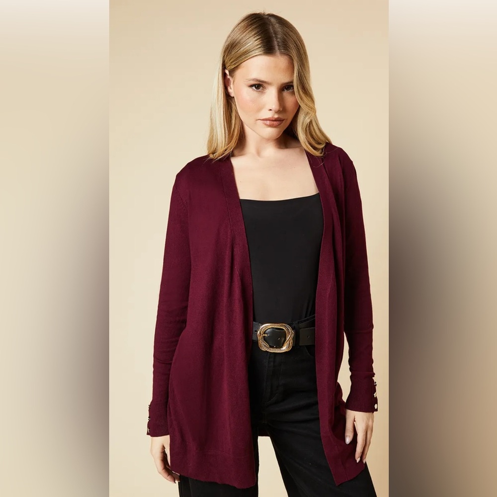 GAP Deep Burgundy Women's Cardigan